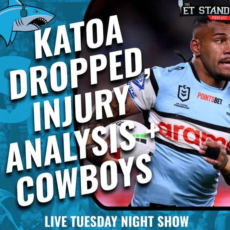 cover art for Sharks Injury Returns Deep Dive + Cowboys Preview with Francis Crossle