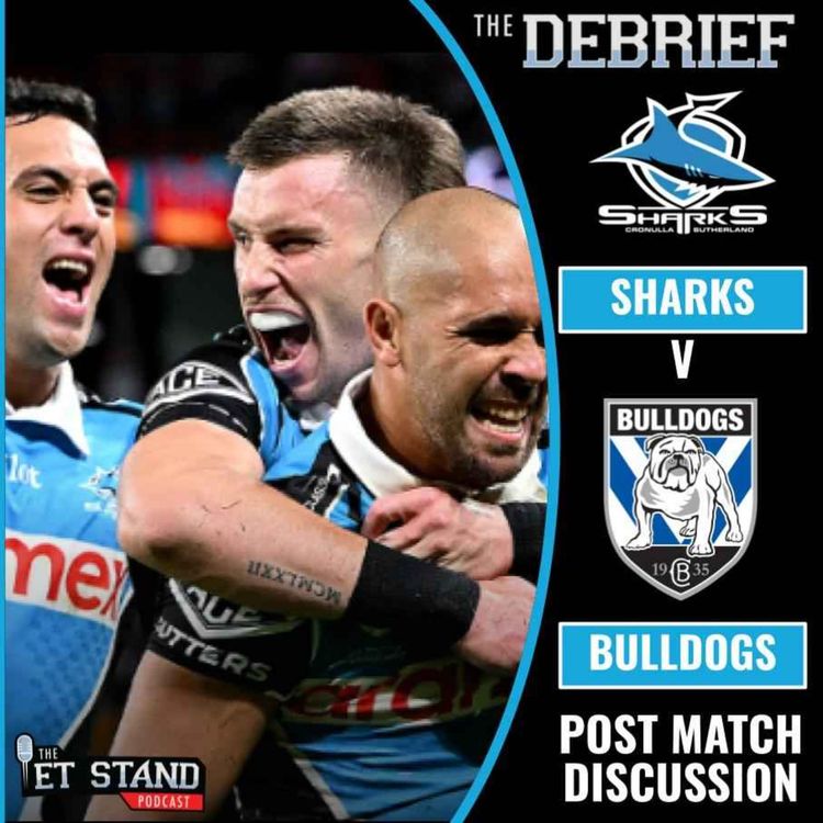 cover art for DEBRIEF | Sharks vs Bulldogs | Magic Round 2026