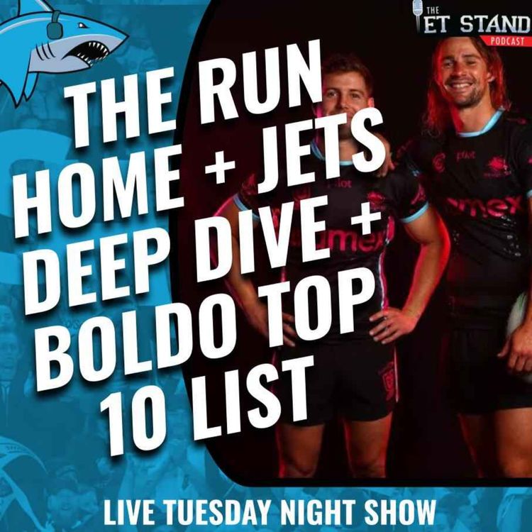 cover art for The Run Home + Jets + Top 10 Underwhelming Sharks Signings