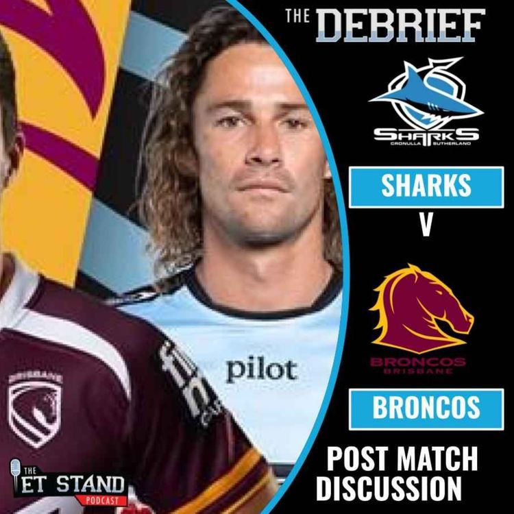 cover art for Debrief | Sharks vs Broncos