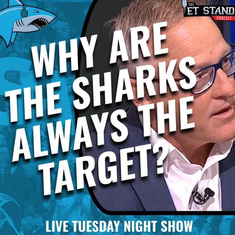 cover art for WHY DOES THE NRL MEDIA ALWAYS ATTACK THE SHARKS?