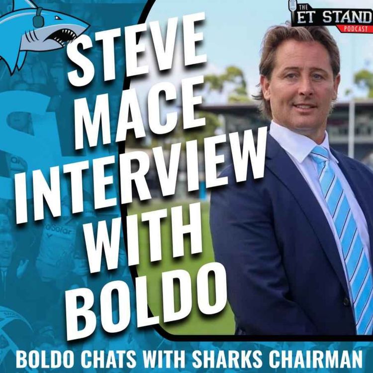 cover art for Sharks Chairman Steve Mace chats with Boldo