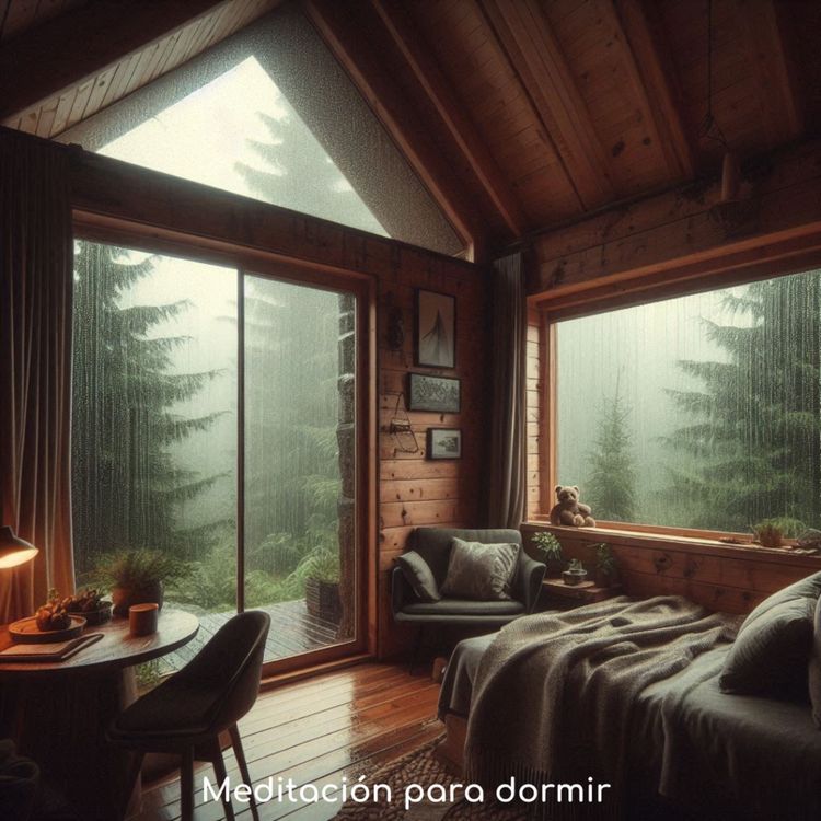 cover art for 99. Meditación con sonido de lluvia para dormir profundamente y relajarse