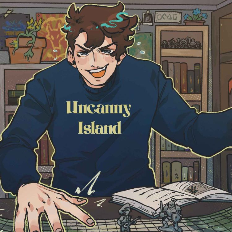 cover art for 23 | Bold Takes and Bad Tempers | Uncanny Island