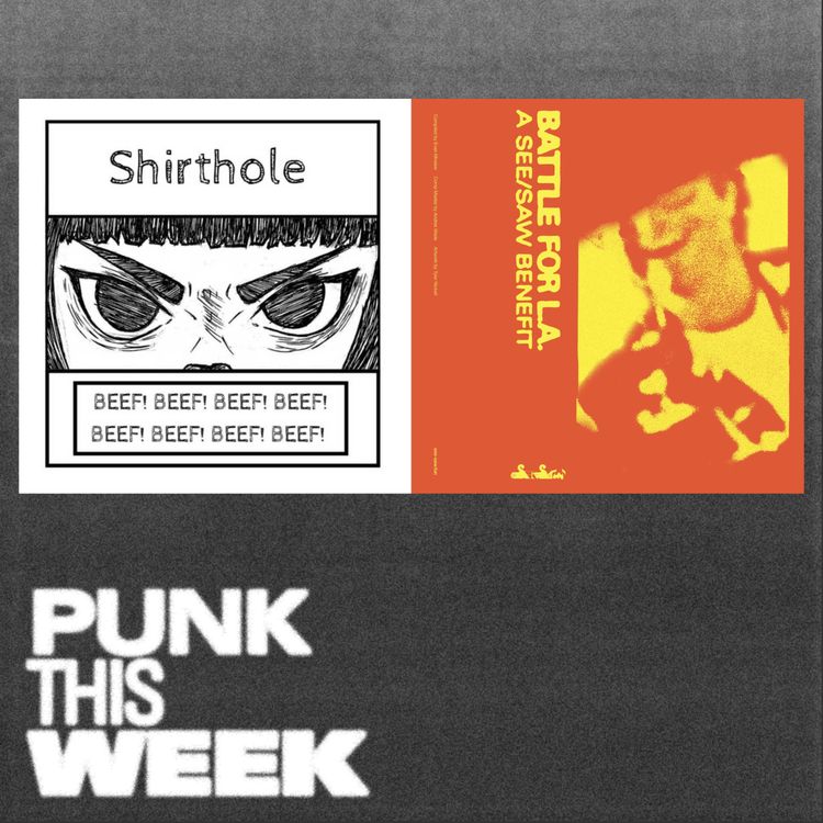 cover art for 25: Shirthole + see/saw’s L.A. Benefit