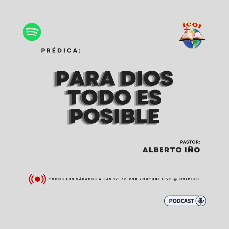 cover art for PARA DIOS TODO ES POSIBLE