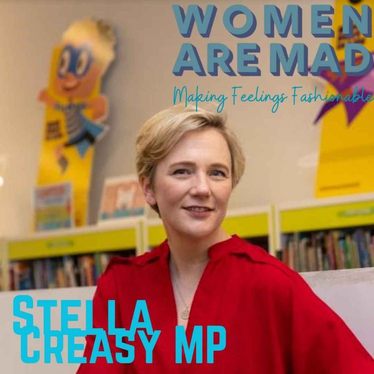 cover art for S8 E7 Stella Creasy on corrosive anger, trash TV and yogurt