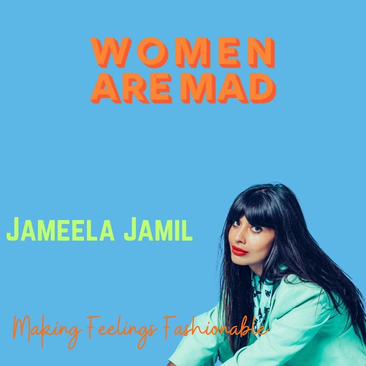 cover art for S4 E8 Jameela Jamil on cancel culture, the beauty standard and (never) dumbing down.