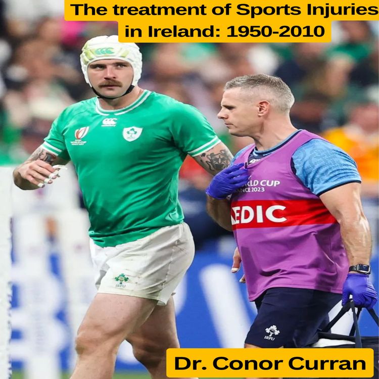 cover art for The treatment of sports injuries in the Republic of Ireland, 1950-2010: A History