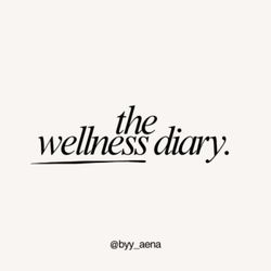 cover art for the wellness diary