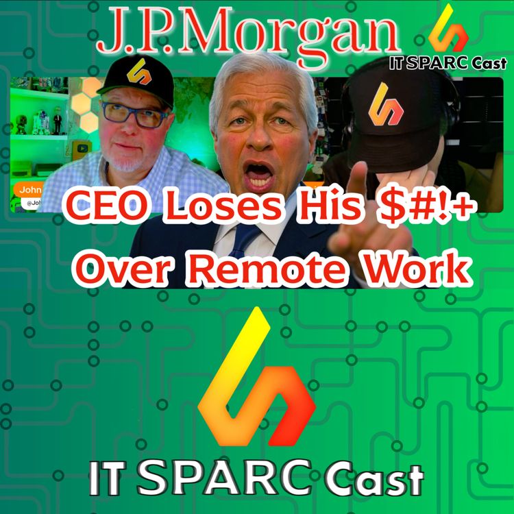 cover art for JP Morgan CEO Jamie Dimon’s Rant: Is Remote Work Really to Blame?
