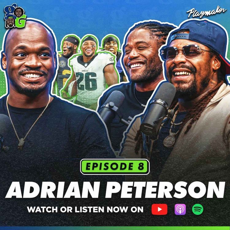 cover art for Adrian Peterson Shares Hilarious Marshawn Night Club Stories & War Stories vs The Seahawks