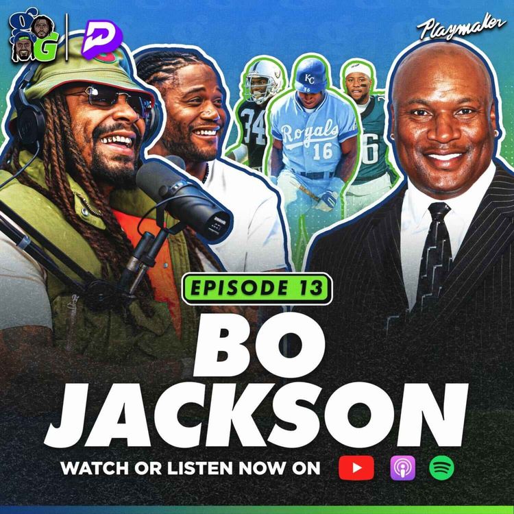 cover art for Bo Jackson Opens Up About His Legacy, Career-Ending Injury & Saquon’s 300+ Yard Game