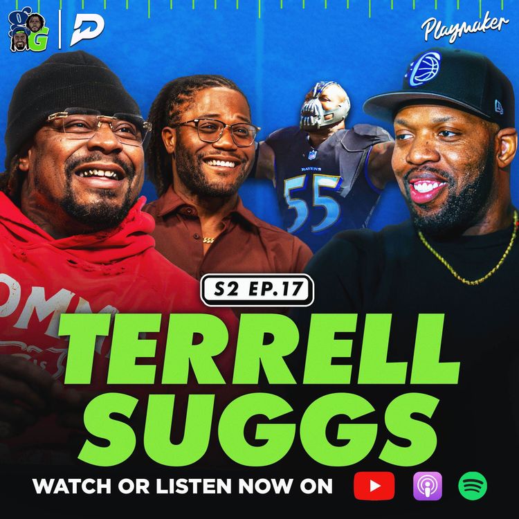 cover art for Terrell Suggs Talks NFL’s Best Player, Ravens Struggles & Winning A Ring Alongside Patrick Mahomes