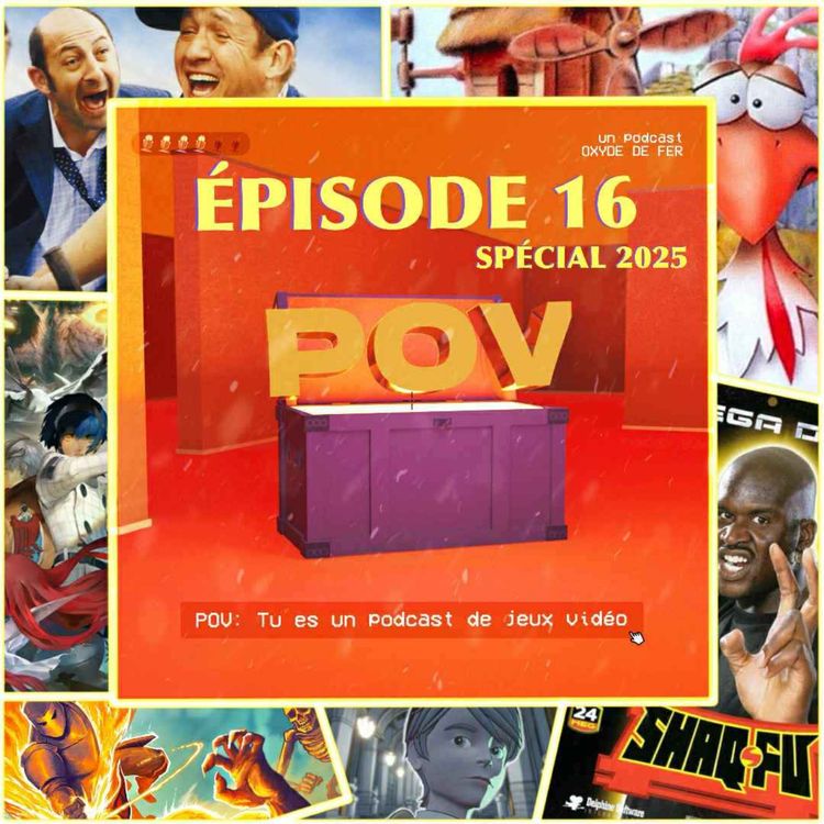 cover art for Episode 16 - Console de Noël, Top 2025 & Trois jeux cursed