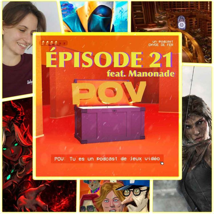 cover art for Episode 21 (avec Manonade) - Laraclette, Scam Citizen  & Tomb Raider (2013)