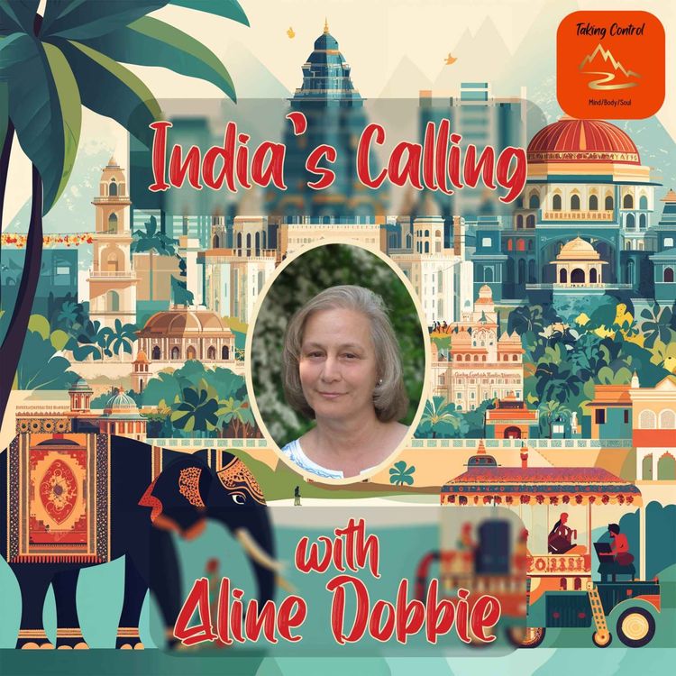cover art for India's Calling with Aline Dobbie