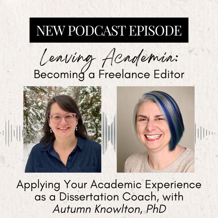 cover art for Applying Your Academic Experience as a Dissertation Coach