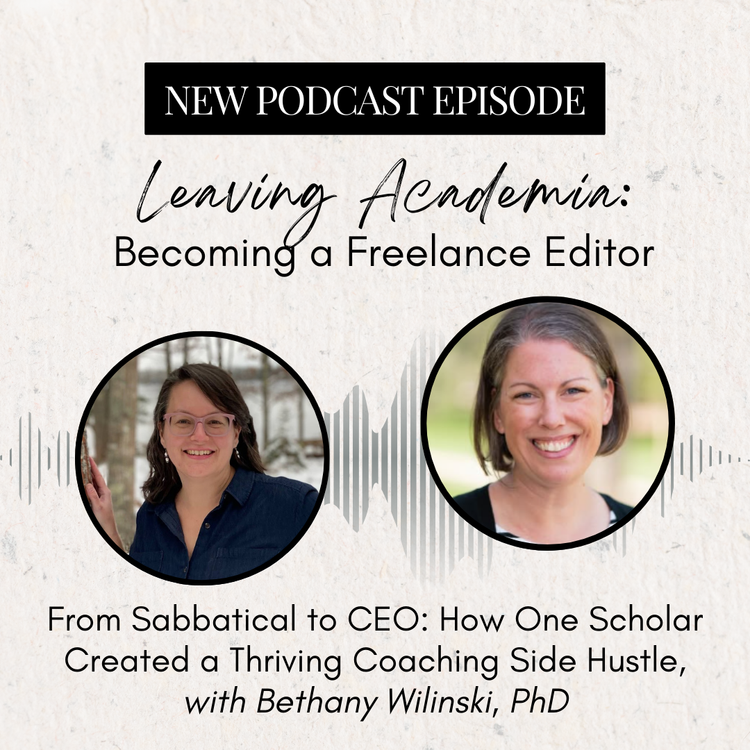 cover art for From Sabbatical to CEO: How One Scholar Created a Thriving Coaching Side Hustle