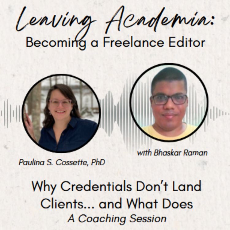 cover art for Why Credentials Don't Land Clients... and What Does