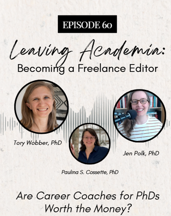 cover art for Are Career Coaches for PhDs Worth the Money?