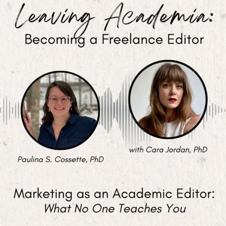cover art for Marketing as an Academic Editor: What No One Teaches You