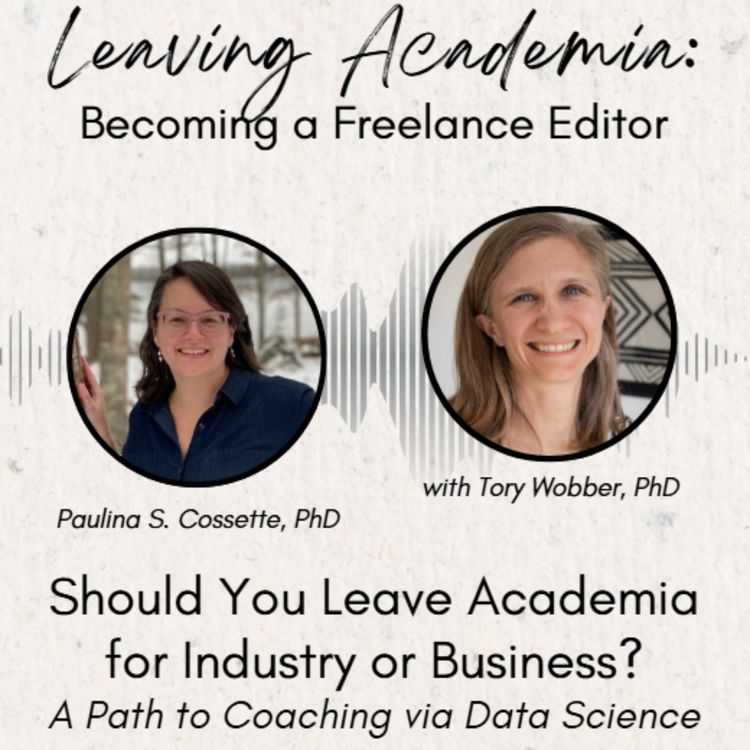 cover art for Should You Leave Academia for Industry or Business? A Path to Coaching via Data Science