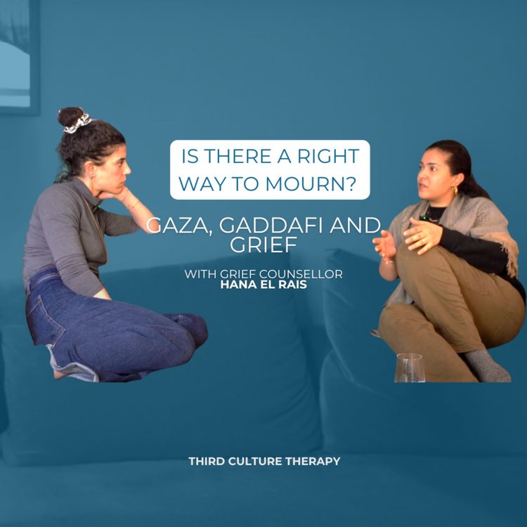 cover art for  Is there a right way to mourn? Gaza, Gaddafi and grief – with Hana El-Rais