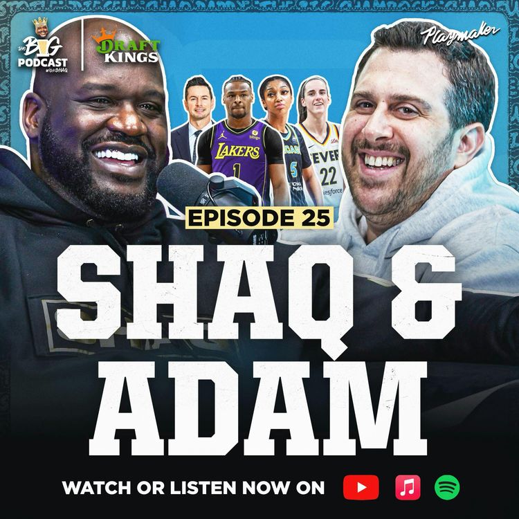 cover art for Shaq Kept It Real About Bronny, The Lakers Hiring JJ Redick & Angel Reese vs. Caitlin Clark | Ep 25