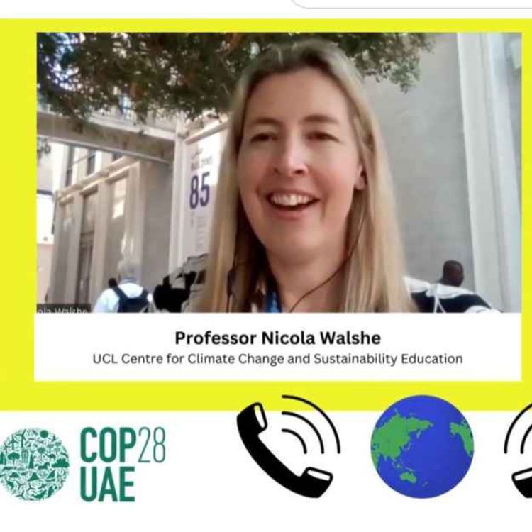 cover art for Climate Calls - Professor Nicola Walshe