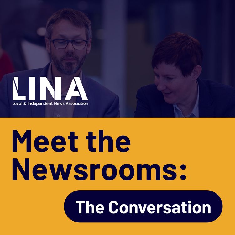 cover art for The Conversation on hosting open editorial meetings