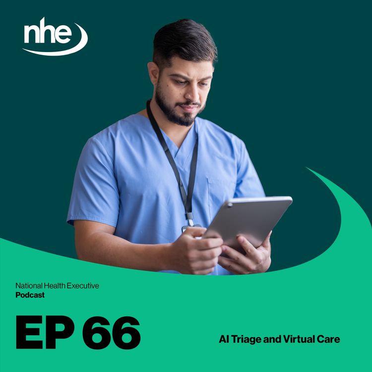 cover art for Ep 66. AI Triage and Virtual Care