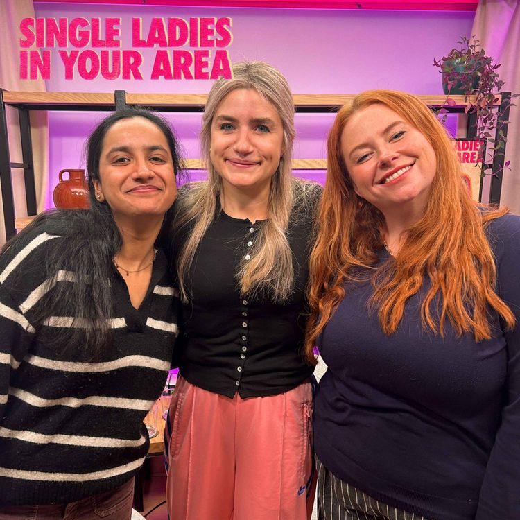 cover art for Saying no to your type, man whispering and leaning into the unhinged with Urooj Ashfaq