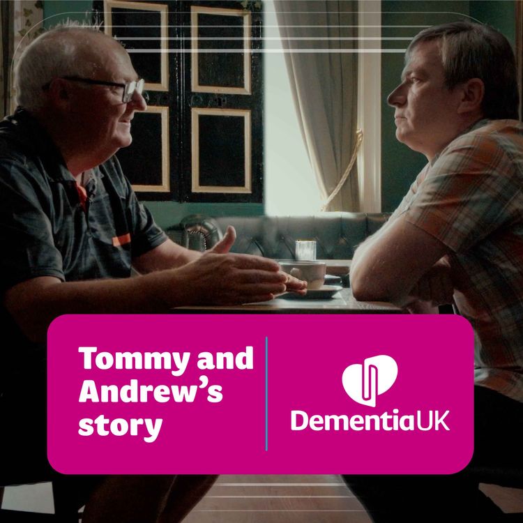 cover art for Masculinity and dementia: Tommy and Andrew’s story