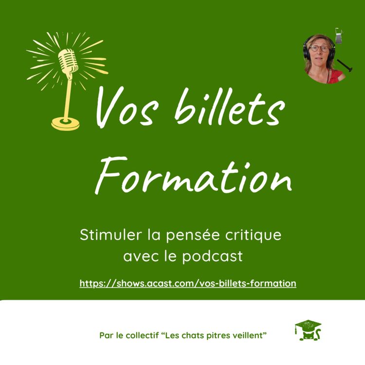 cover art for Stimuler la pensée critique avec le podcast