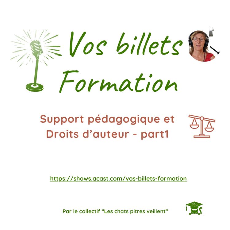 cover art for Support pédagogique et droits d'auteur - part1