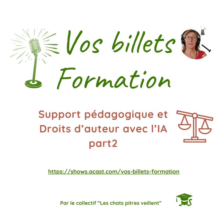 cover art for Support pédagogique et droits d'auteur à l'ère de l'IA - part2
