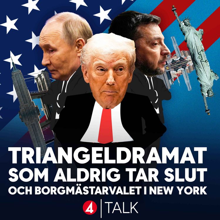 cover art for Triangeldramat som aldrig tar slut och borgmästarvalet i New York
