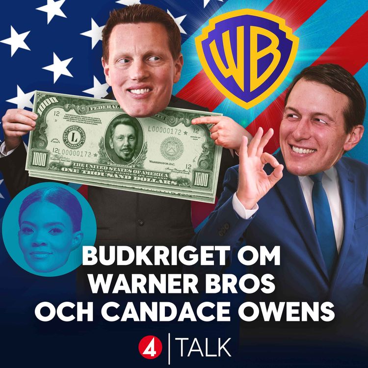 cover art for Budkriget om Warner Bros och Candace Owens