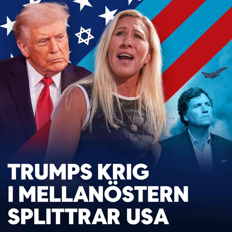 cover art for Trumps krig i mellanöstern splittrar USA 