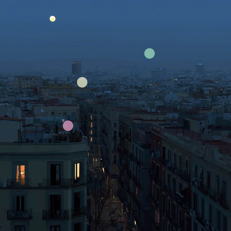 cover art for Toit de Barcelone à Minuit | Bruit Blanc Urbain