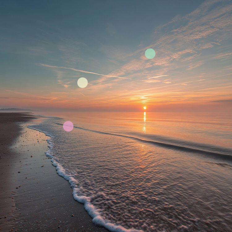 cover art for Vagues Douces au Lever du Soleil | Matin du Solstice d'Été