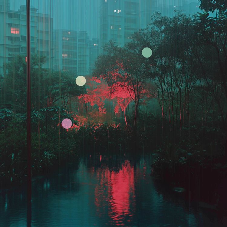cover art for Pluie de Mousson sur Rues Désertes | Nuit à Séoul