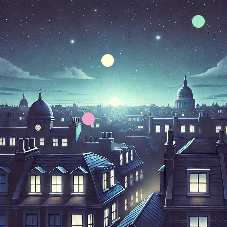 cover art for London's Midnight Calm | Tranquil City Ambience