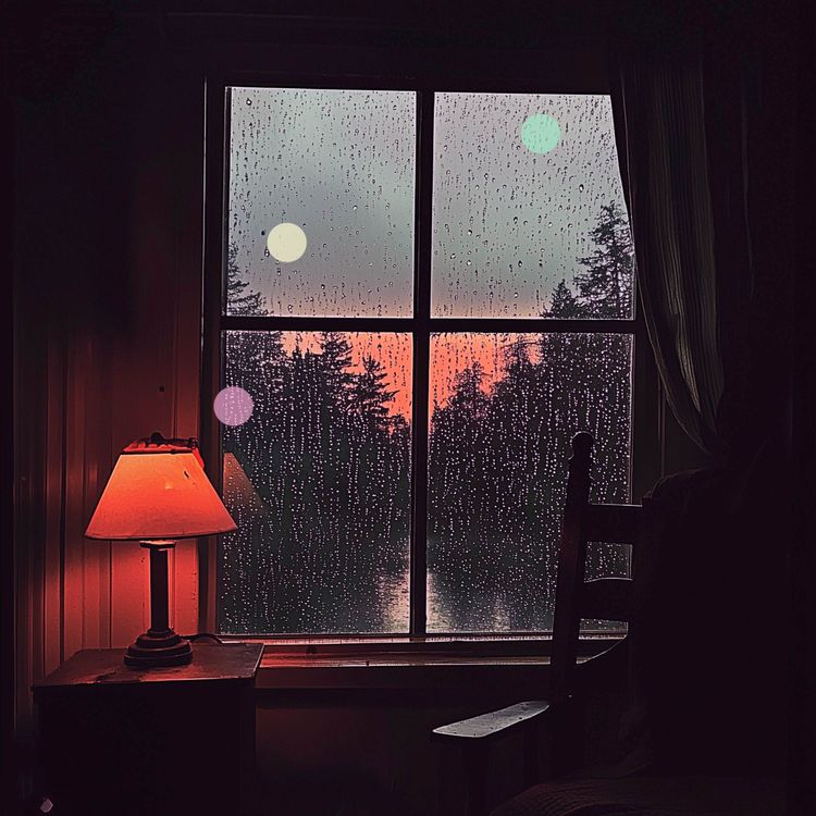 cover art for Rainy Night Refuge | Soothing Window Rain for Deep Sleep