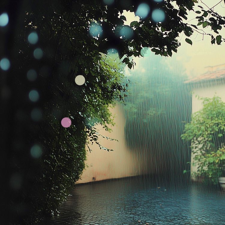 cover art for ASMR Regen in Rom | Atmosphäre eines Verborgenen Innenhofs