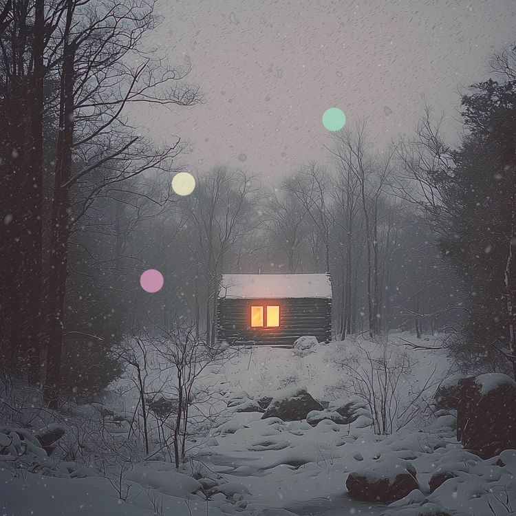 cover art for Blizzard über dem gefrorenen Wald | Schneesturm in Finnland