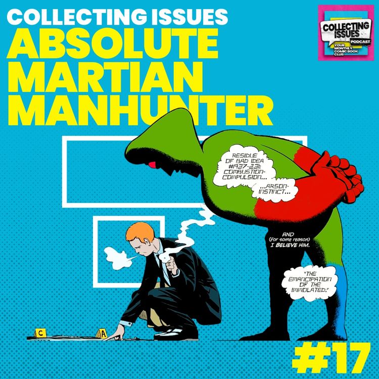 cover art for Absolute Martian Manhunter (2025) by Deniz Camp & Javier Rodríguez