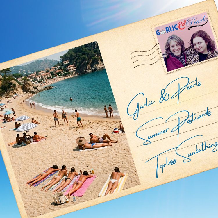 cover art for Summer Postcards: Topless Sunbathing