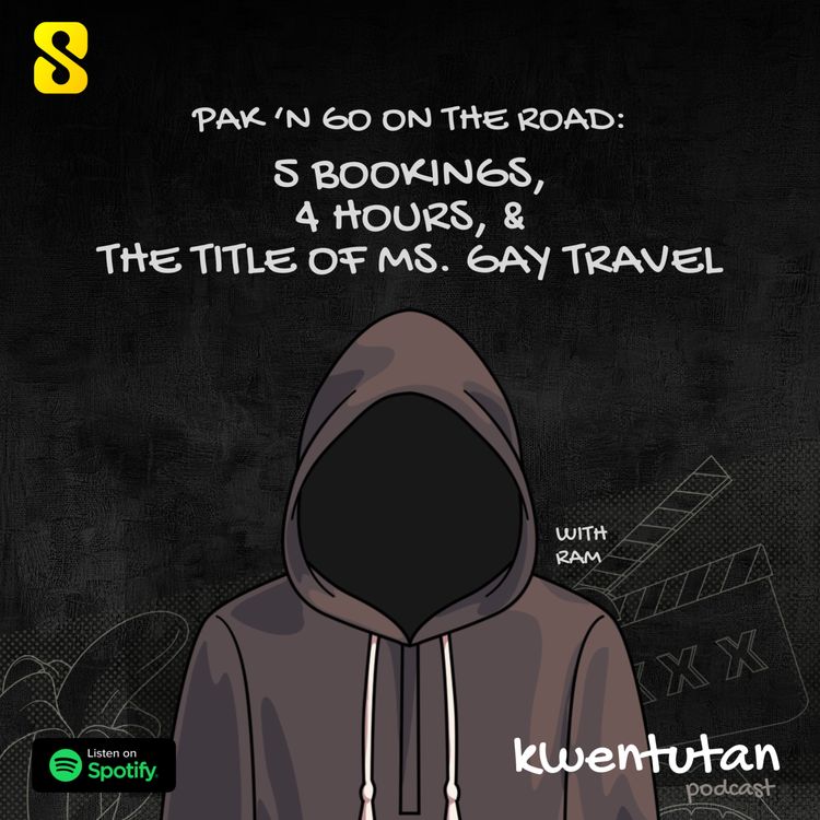 cover art for E89: PAK 'n GO ON THE ROAD: 5 Bookings, 4 Hours, & the Title of Ms. Gay Travel with Ram